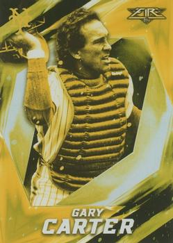 2017 Topps Fire - Gold Minted #11 Gary Carter Front