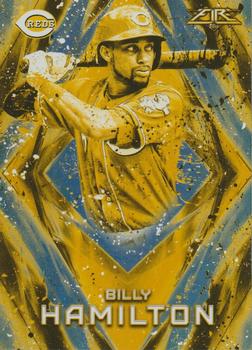 2017 Topps Fire - Gold Minted #51 Billy Hamilton Front