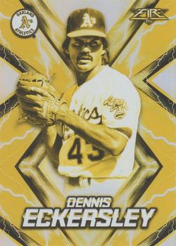 2017 Topps Fire - Gold Minted #70 Dennis Eckersley Front
