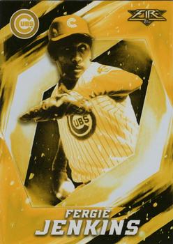 2017 Topps Fire - Gold Minted #74 Fergie Jenkins Front