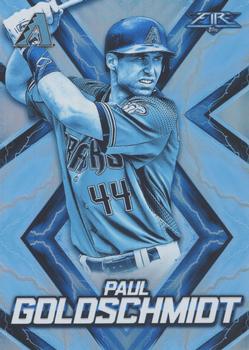 2017 Topps Fire - Blue Chip #39 Paul Goldschmidt Front