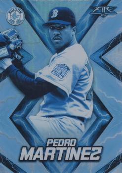 2017 Topps Fire - Blue Chip #45 Pedro Martinez Front
