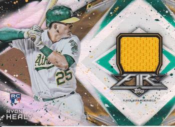 2017 Topps Fire - Relics #FR-RH Ryon Healy Front