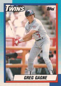 1990 O-Pee-Chee - White Back (Test Stock) #448 Greg Gagne Front
