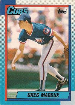 1990 O-Pee-Chee - White Back (Test Stock) #715 Greg Maddux Front