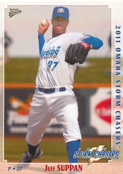 2011 MultiAd Omaha Storm Chasers #19 Jeff Suppan Front