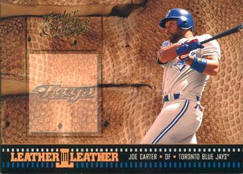 2004 Donruss Leather & Lumber - Leather in Leather #LEL-15 Joe Carter Front