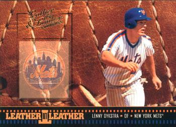 2004 Donruss Leather & Lumber - Leather in Leather #LEL-26 Lenny Dykstra Front
