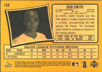 2002 Upper Deck Vintage #159 Bud Smith Back