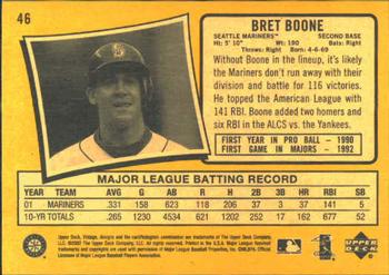 2002 Upper Deck Vintage #46 Bret Boone Back