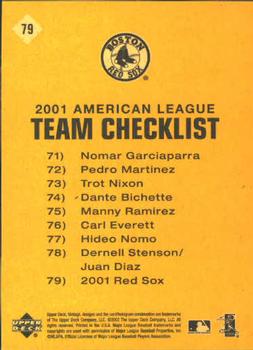2002 Upper Deck Vintage #79 Manny Ramirez Back