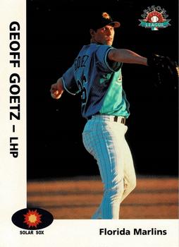 2000 Arizona Fall League Prospects #16 Geoff Goetz Front