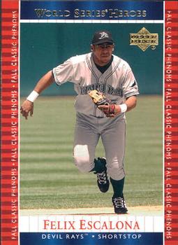 2002 Upper Deck World Series Heroes #104 Felix Escalona Front