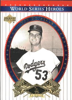 2002 Upper Deck World Series Heroes #35 Don Drysdale Front