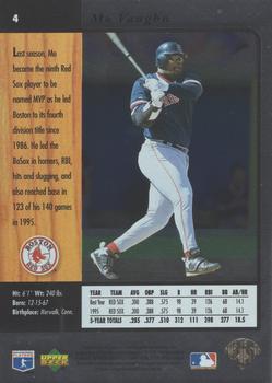 1996 SP - All-Star Game Promos #4 Mo Vaughn Back