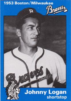 1983 Fritsch 1953 Boston/Milwaukee Braves #23 Johnny Logan Front