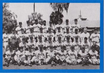 1983 Fritsch 1953 Boston/Milwaukee Braves #NNO Team Card Front