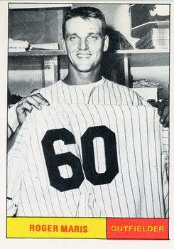 1980 Galasso B&W 1961 New York Yankees #1 Roger Maris Front