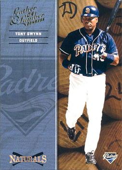 2004 Donruss Leather & Lumber - Naturals #N-8 Tony Gwynn Front