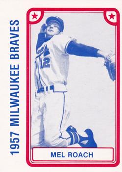 1980 TCMA 1957 Milwaukee Braves #020 Mel Roach Front