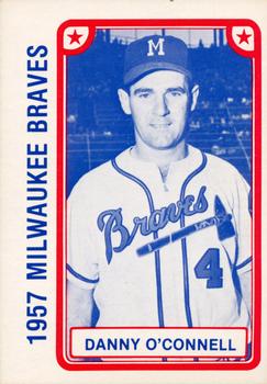 1980 TCMA 1957 Milwaukee Braves #037 Danny O'Connell Front