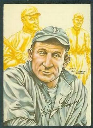 1979 Metallic Creations #NNO Honus Wagner Front