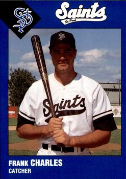 1993 St. Paul Saints #NNO Frank Charles Front