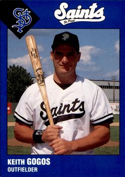 1993 St. Paul Saints #NNO Keith Gogos Front