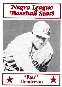 1984 Decathlon Negro League Baseball Stars #34 