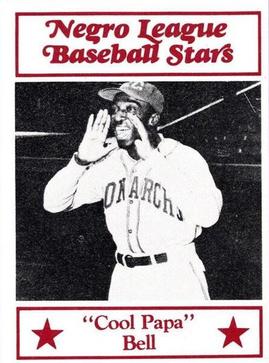 1984 Decathlon Negro League Baseball Stars #90 Cool Papa Bell Front