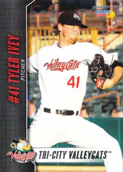 2017 Choice Tri-City ValleyCats Update #43 Tyler Ivey Front