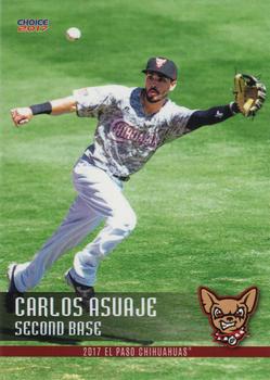 2017 Choice El Paso Chihuahuas #1 Carlos Asuaje Front