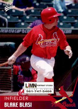 2004 MultiAd Palm Beach Cardinals #5 Blake Blasi Front