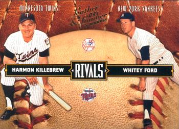 2004 Donruss Leather & Lumber - Rivals #LLR-23 Harmon Killebrew / Whitey Ford Front