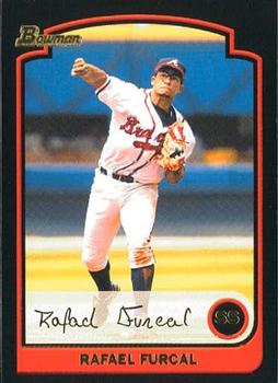 2003 Bowman #117 Rafael Furcal Front