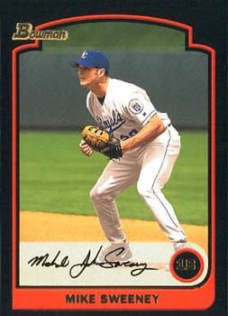 2003 Bowman #12 Mike Sweeney Front