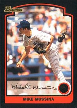 2003 Bowman #17 Mike Mussina Front