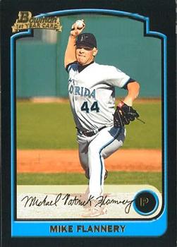 2003 Bowman #212 Mike Flannery Front