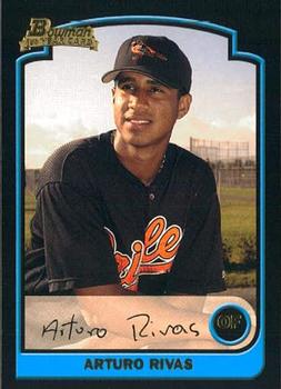 2003 Bowman #296 Arturo Rivas Front