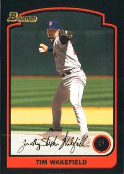 2003 Bowman #31 Tim Wakefield Front