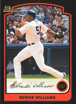 2003 Bowman #69 Bernie Williams Front