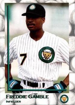 1993 Kane County Cougars #NNO Freddie Gamble Front