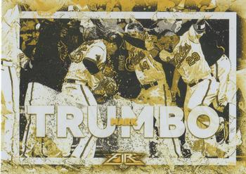 2017 Topps Fire - Walk It Off Gold Minted #WO-11 Mark Trumbo Front