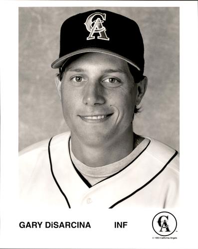 1993 California Angels Publicity Photos #NNO Gary DiSarcina Front