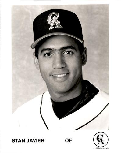 1993 California Angels Publicity Photos #NNO Stan Javier Front