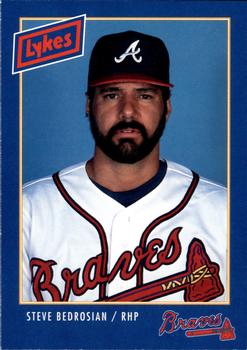 1993 Lykes Atlanta Braves #NNO Steve Bedrosian Front
