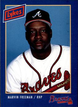 1993 Lykes Atlanta Braves #NNO Marvin Freeman Front