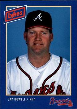 1993 Lykes Atlanta Braves #NNO Jay Howell Front
