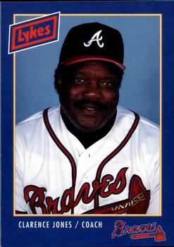 1993 Lykes Atlanta Braves #NNO Clarence Jones Front