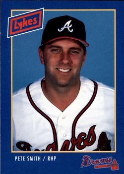 1993 Lykes Atlanta Braves #NNO Pete Smith Front